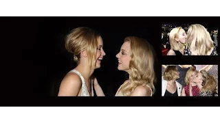 Jennifer Lawrence, caída en Madrid + Beso con Natalie Dormer