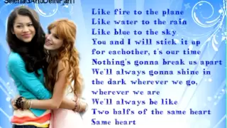 Bella Thorne & Zendaya - Same Heart (Full Song LYRICS)