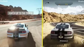 Need For Speed Payback vs Rivals Early Graphics Comparison