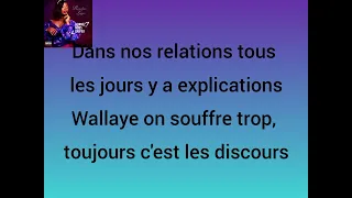 Donnez nous un peu, Roseline Layo (Parole)