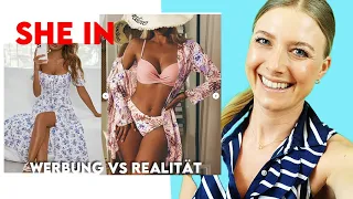 XXXL SOMMER HAUL SHEIN: WERBUNG VS REALITY | Bikinis, Hosen und Kleider zum nachshoppen | sooohhalt