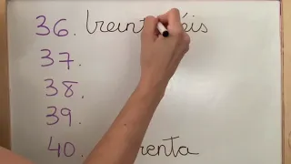 ¿Cómo se escriben los números del 1 al 100 con letra?