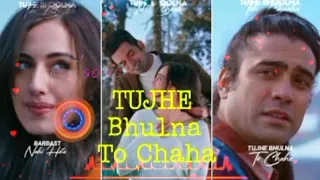 Tujhe Bhulna Toh Chaaha | Rochak K ft. Jubin N | Manoj M | Abhishek, Samreen | Ashish P | Bhushan K