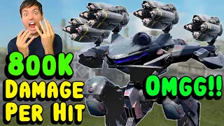 OMG! 800K Damage Per Shot THERMITE CRISIS Mk3 War Robots Gameplay WR