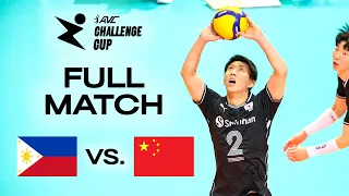 🇵🇭 PHI vs. 🇨🇳 CHN - AVC Challenge Cup 2024 | Pool Play - presented by VBTV