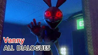 Five Nights at Freddy's: Security Breach - 'Vanny 'ALL Dialogues/Voicelines