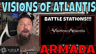 VISIONS OF ATLANTIS - Armada (Official Video) OLDSKULENERD REACTION | Napalm Records