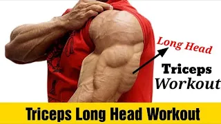 Long Head of Tricep Workout (Science Based Exercise) | Fitkill