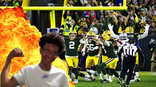 GAME OF THE WEEK!!! PACKERS VS. PATRIOTS NFL FULL GAME HIGHLIGHTS REACTION!!!