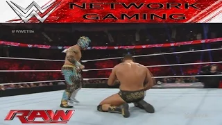 Alberto Del Rio vs Kalisto Full Match WWE RAW November 16, 2015