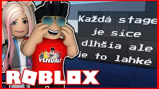 ROBLOX OBBY, ALE JE TO JEN 1 STAGE!😱 w/@Makousek