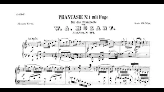 W. A. Mozart: Prelude (Fantasy) and Fugue in C major KV 394. - Apor Szüts - (WITH SCORE)