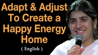 Adapt & Adjust to Create a Happy Energy Home: Part 3: BK Shivani At Wellington, NZ (English)