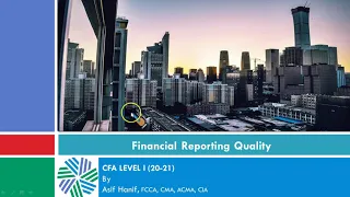 R29 - Financial Reporting Quality MCQs