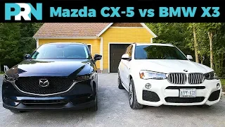 Mazda CX-5 GT vs BMW X3 xDrive28d | Premium Versus Luxury