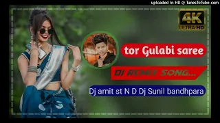 tor Gulabi saree !!New nagpuri Dj remix amit st bandhpara !N!D Dj Sunil bandhpara