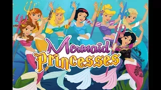 Disney Mermaid Princesses Underwater Sleepover ( Elsa, Ariel ,Belle,Jasmin, Aurora,Cinderella ...