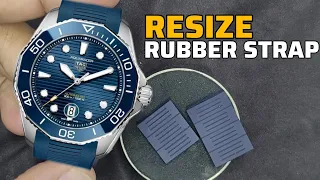 TAG Heuer Aquaracer Rubber Strap Resize