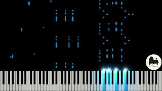 Mon secours est en toi - Impact Musique (piano visualization by EYPiano)
