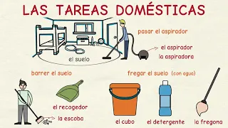 Learning Spanish: Household chores