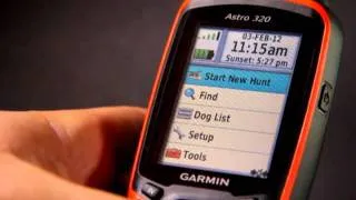 2012 Garmin Astro: How to START NEW HUNT / MARK TRUCK