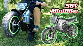 The QUIET RIPPER! EGO 56V Mini Bike [MB1000]