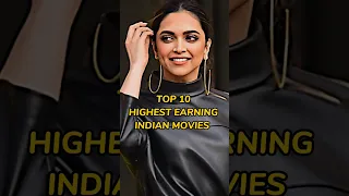 Top 10 Highest Earning Indian Movies #india #viral #actorslife #fypシ #actress #virul #srk #trending