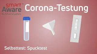 Corona-Selbsttest: Spucktest / Speicheltest | Fortbildung Pflege | smartAware