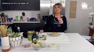 Giada Live - how to make Pasta with Artichoke cream