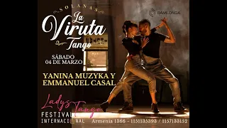 Ladys Tango 2023 presenta a Yanina Muzyka y Emmanuel Casal