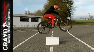 BUNNY HOP MTB Fahrtechnik Tutorial | Step by step | Leo Kast