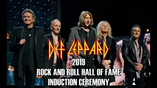 Def Leppard - 2019 Rock and Roll Hall of Fame Induction Ceremony