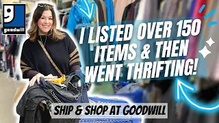 Thrifting only items that will sell for over $40! Thrift with me at Goodwill Ship & Shop Thrift Haul