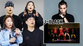 Korean Pro Dancers React to the most respected dancer: J Black