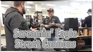 Screamin' Eagle Street Cannons @Wilkins Harley-Davidson