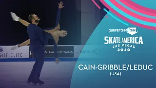 Cain-Gribble/Leduc (USA) | Pairs Free Skating | Guaranteed Rate Skate America 2020 | #GPFigure
