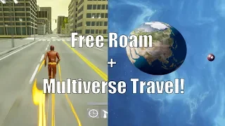 Crisis on Earth One Free Roam Gameplay (Multiverse Travel Revealed!)