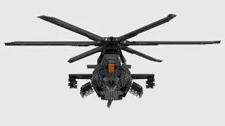 Lego MOC Boeing-Sikorsky RAH-66 Comanche - functions showcase