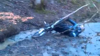 mountain bike crash