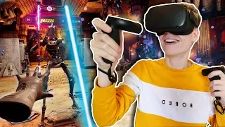 USING THE FORCE IN VIRTUAL REALITY | Star Wars: Vader Immortal -Episode 2 (Oculus Quest VR Gameplay)