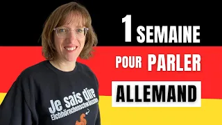 🇩🇪  Parler allemand en 1 semaine : par où commencer quand on débute en allemand