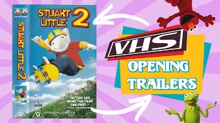 Stuart Little 2 VHS  [Opening Trailers and Promos]