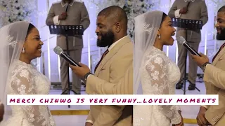 Official video of Mercy Chinwo exchanging vows with Husband💕Lovely moments