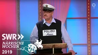Der "Meenzer Polizist" Alexander | SWR Mainz bleibt Mainz 2019