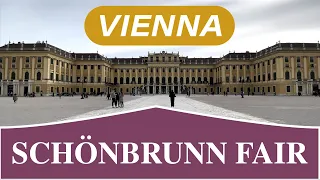 EASTER FAIR 🥚 Schönbrunn April  2022  🇦🇹 VIENNA AUSTRIA - Walking Tour - 4K