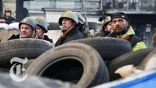 Ukraine Protest 2014: Protecting Independence Square in Kiev | The New York Times