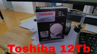 Жёсткий диск Toshiba 12 tb.