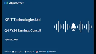 KPIT Technologies Ltd Q4 FY2023-24 Earnings Conference Call