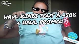 [. HAUL .] SPÉCIAL VACANCES : PRÉ-SOLDES TOUT À -50% chez @Kiabi | BONUS : @Promod ❤️