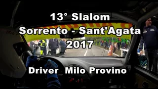 Milo Provino 13° Slalom Sorrento - Sant'Agata 2017 Cameracar